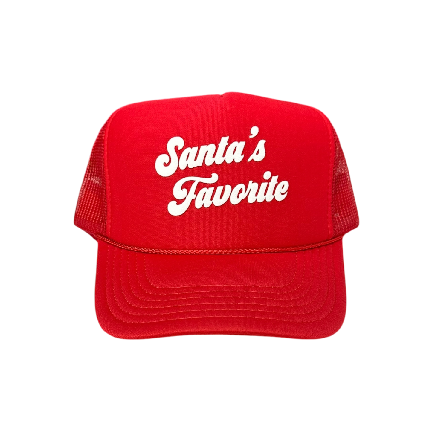 Santa's Favorite - Red Trucker