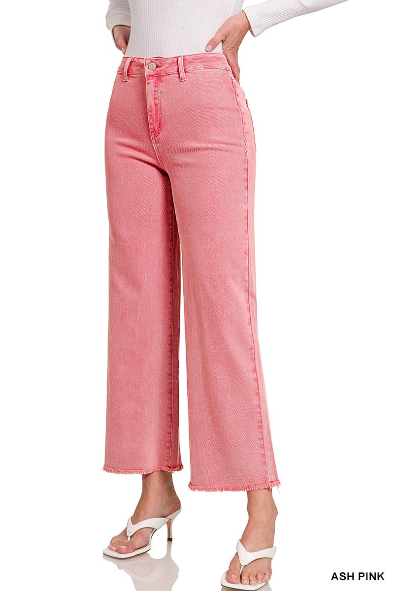 Back to Basics Straight Wide Pants
