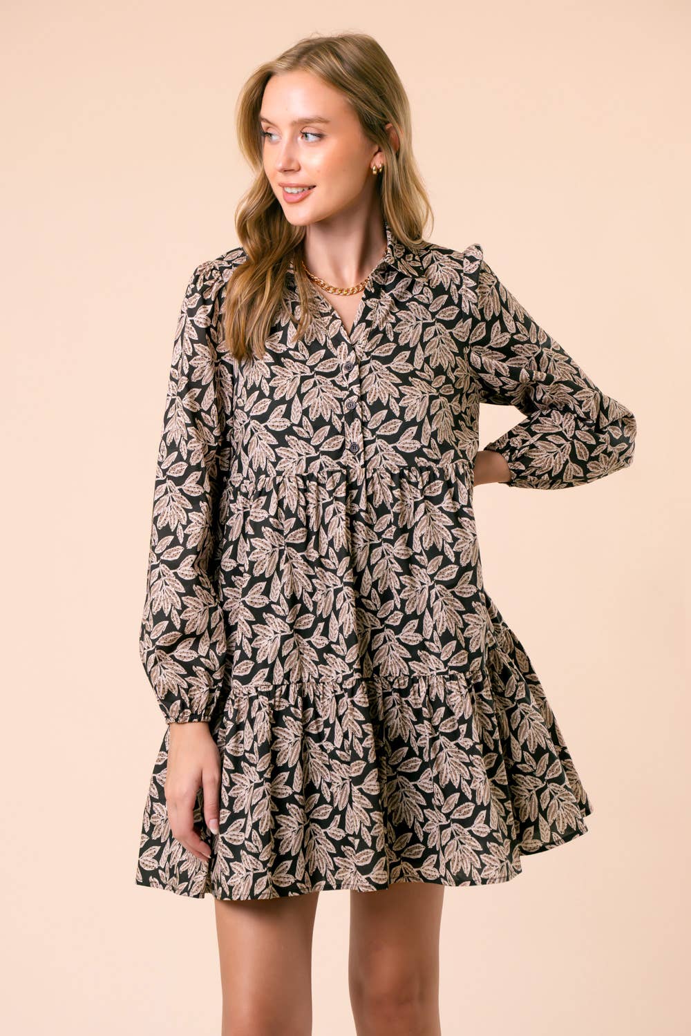 Fields of Gold Midi Dress