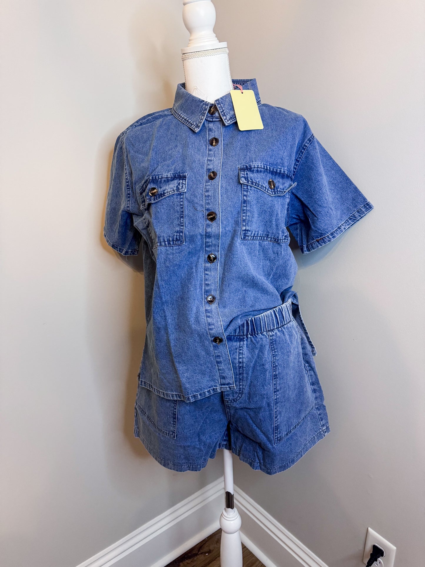 Today’s the Day Denim Top