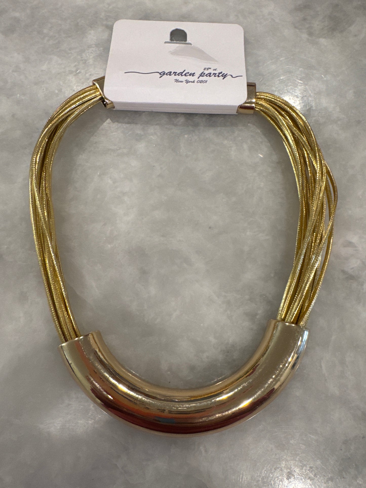 Gold Statement Necklace
