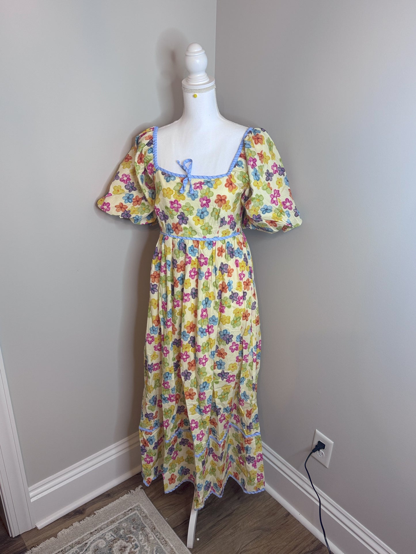 Pop of Spring Maxi Dress