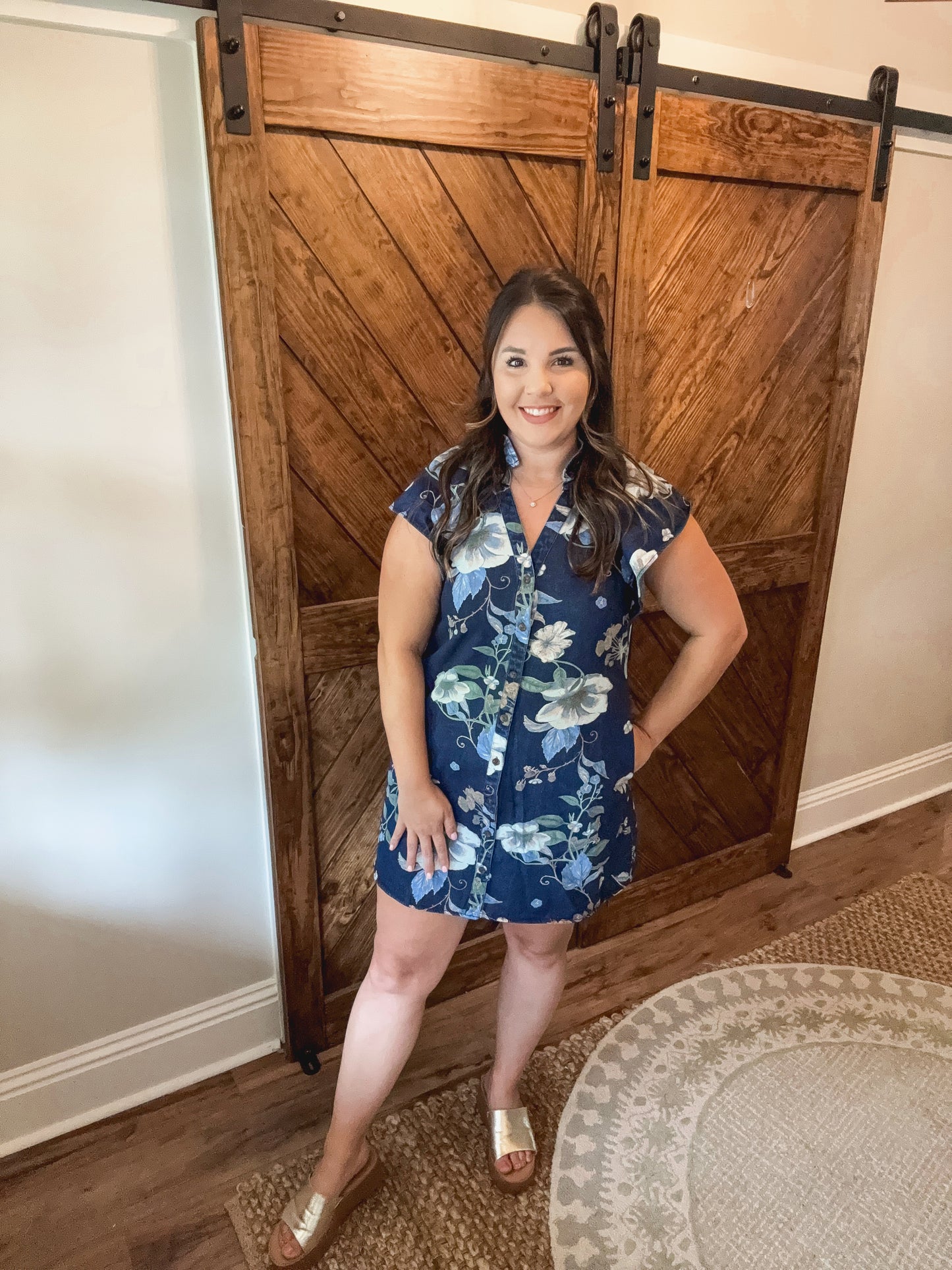 Denim Dreams Mini Dress