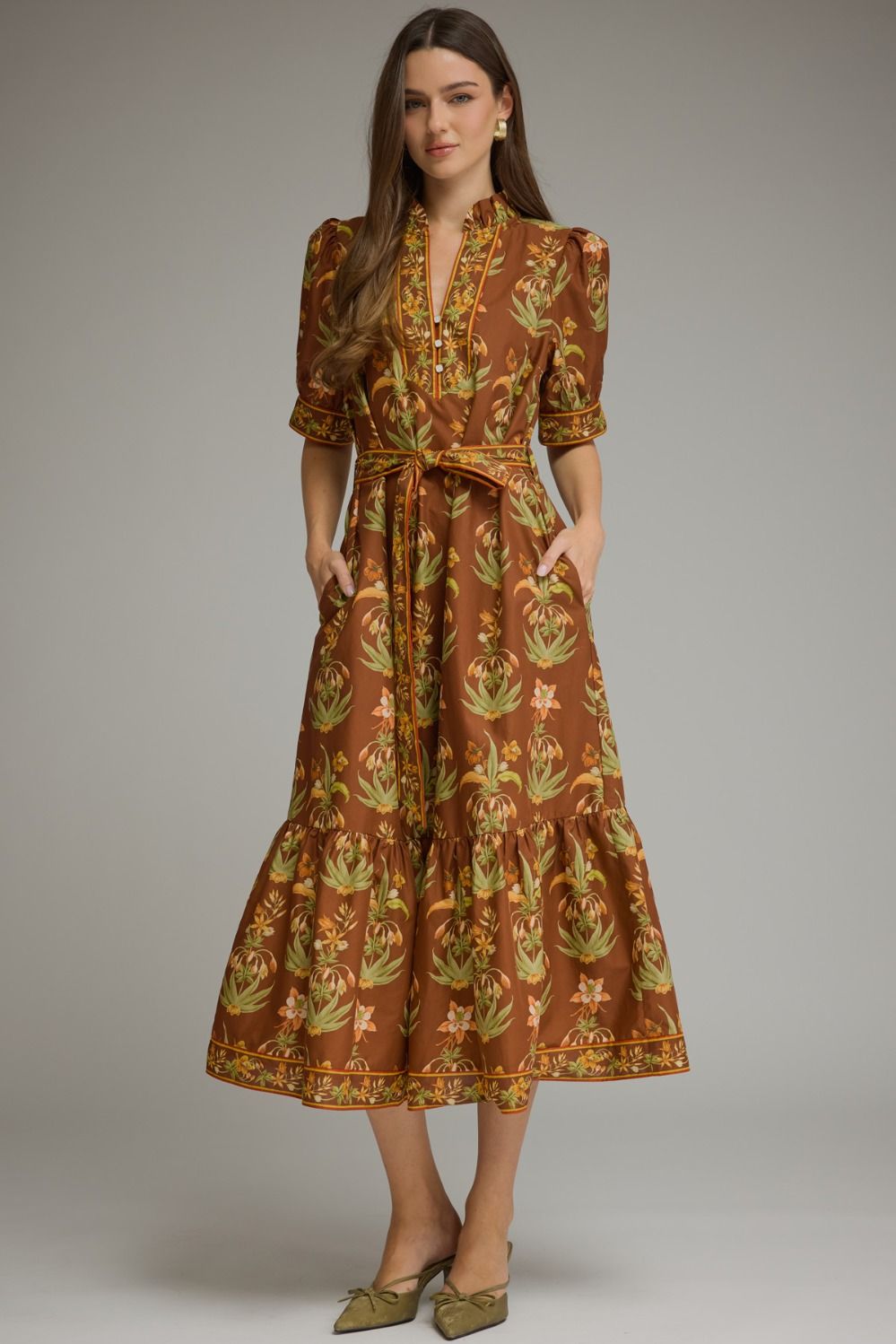 Golden Hour Floral Dress