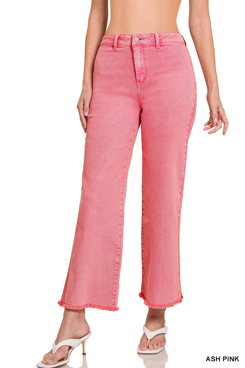 Back to Basics Straight Wide Pants
