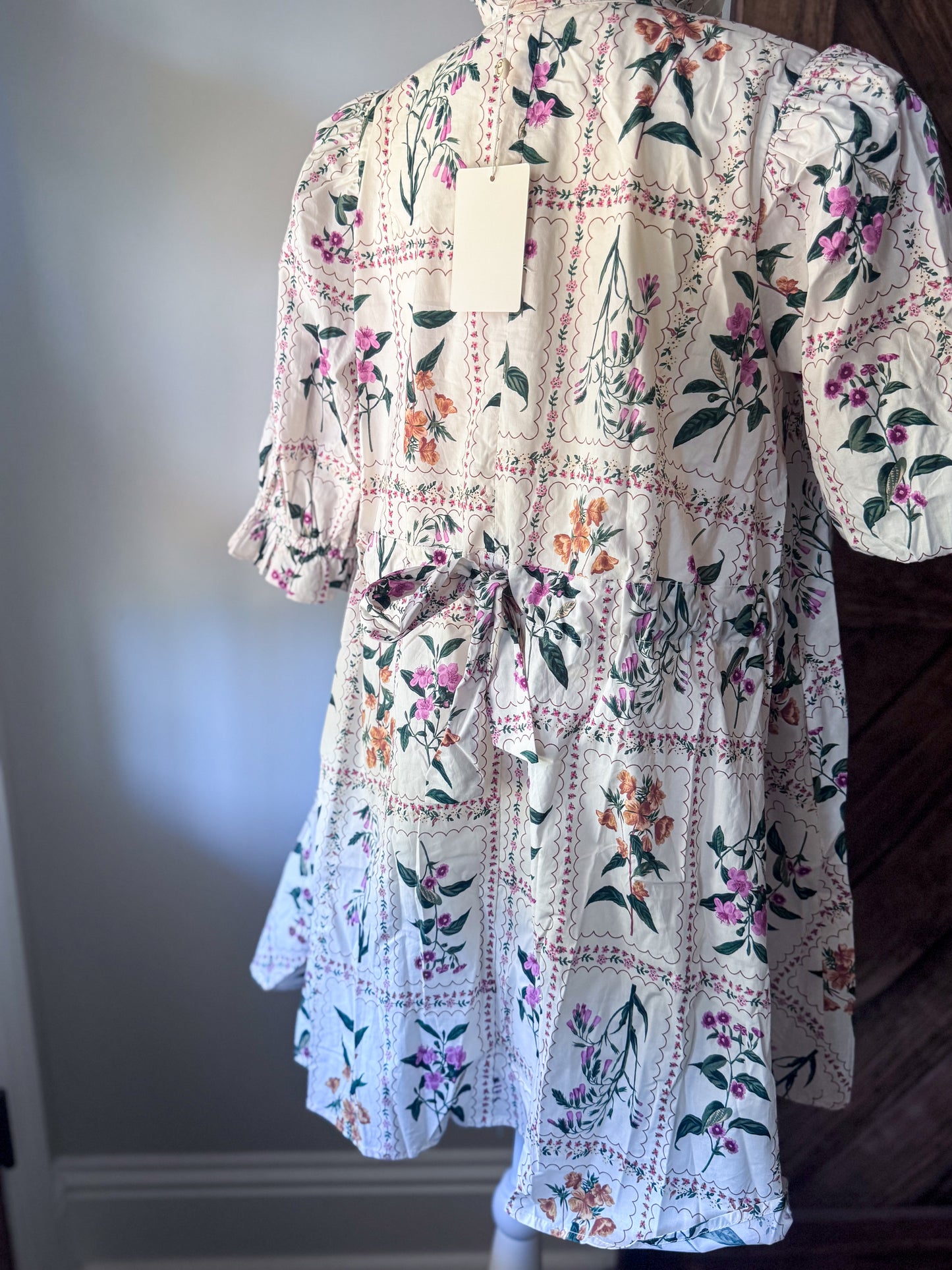 Dainty Floral Mini Dress