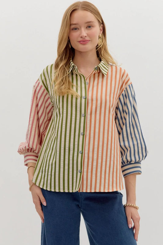 Fall Striped Top