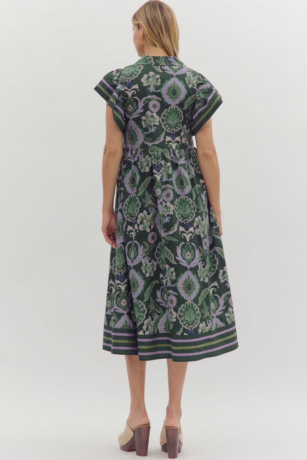 Emerald Bloom Midi