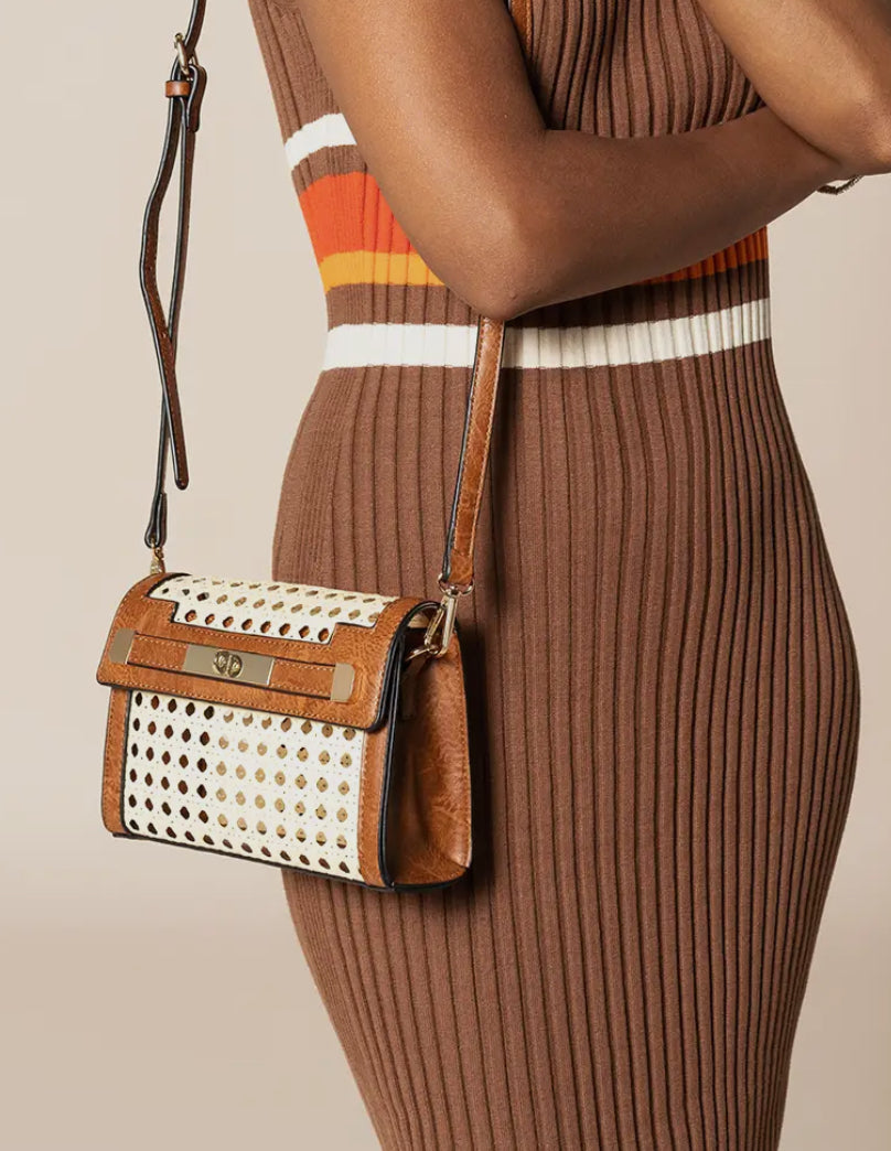 Etta Rattan Crossbody