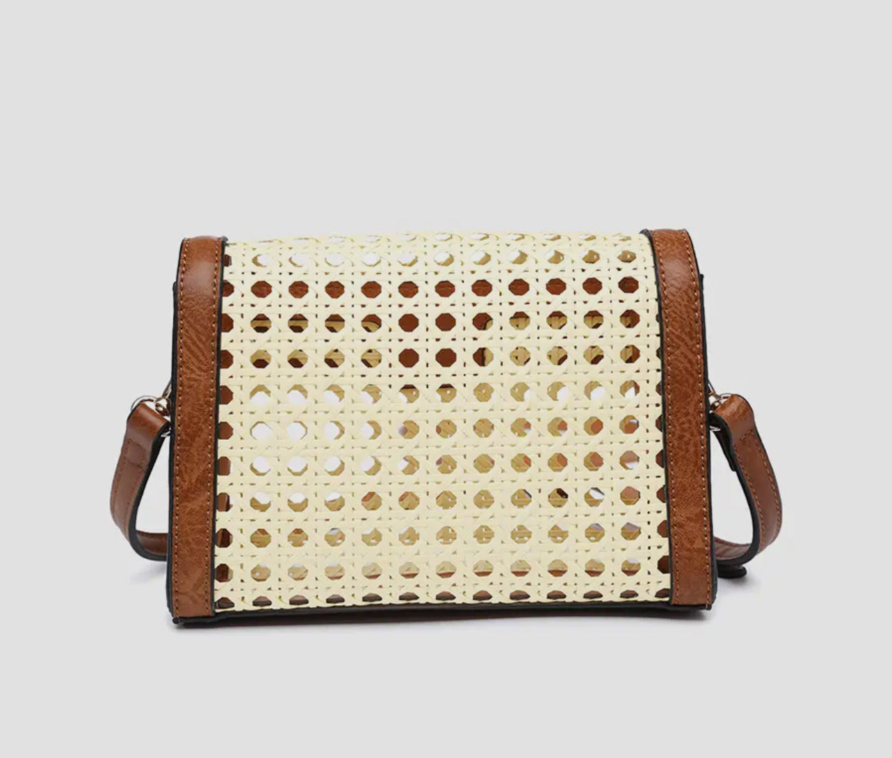 Etta Rattan Crossbody