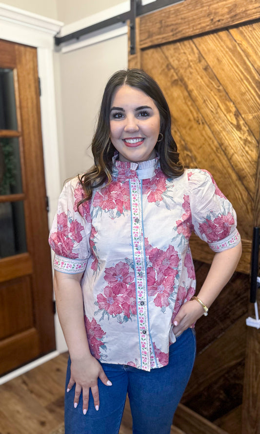 Soft Blossom Blouse