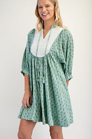 Dandelion Printed Dress