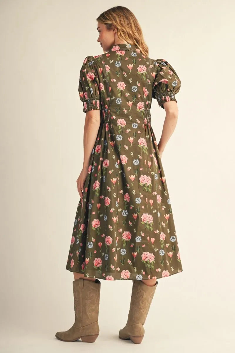 Olive Blossom Midi