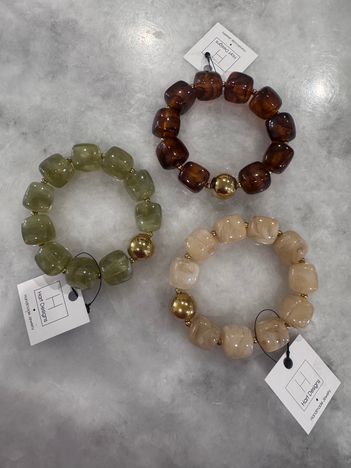 Brown Beaded Bracelet