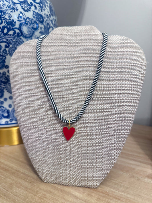 Red Heart Necklace