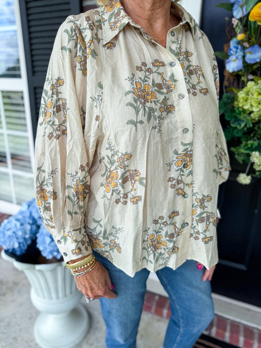 Glimpse of Fall Blouse