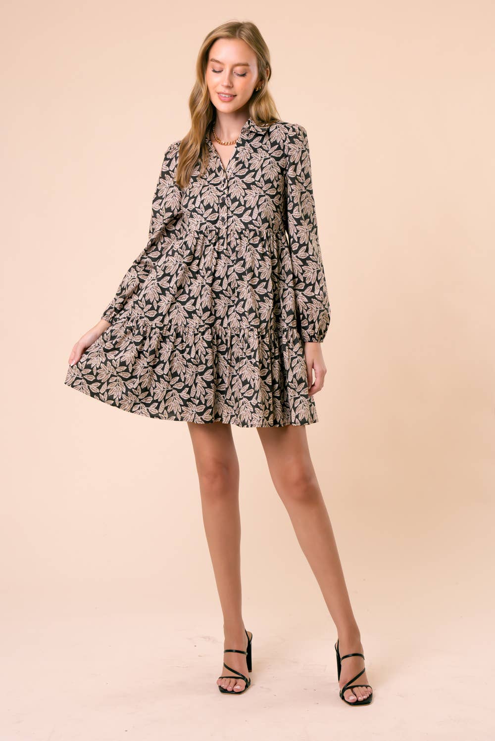 Fields of Gold Midi Dress