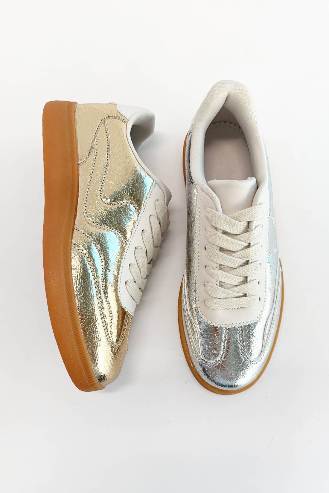 Gold Sneakers
