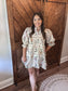 Dainty Floral Mini Dress