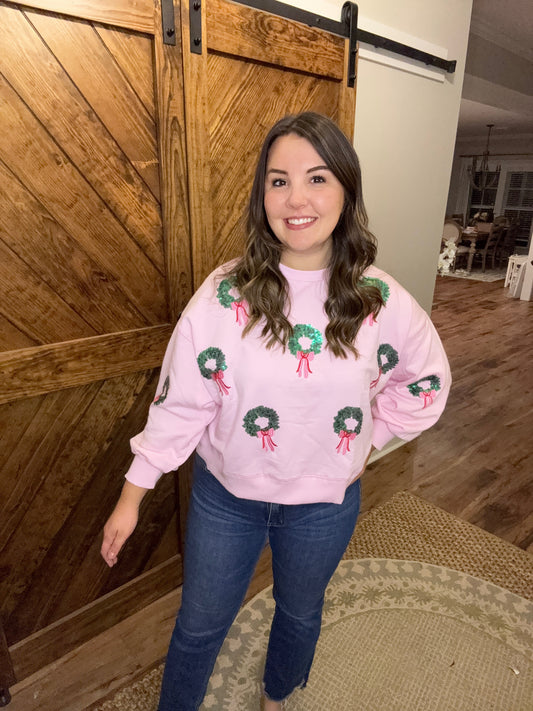 Millie Wreath Sweatshirt