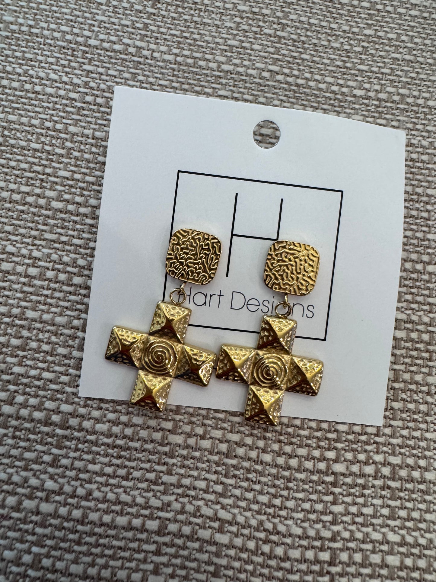 Cross Earrings