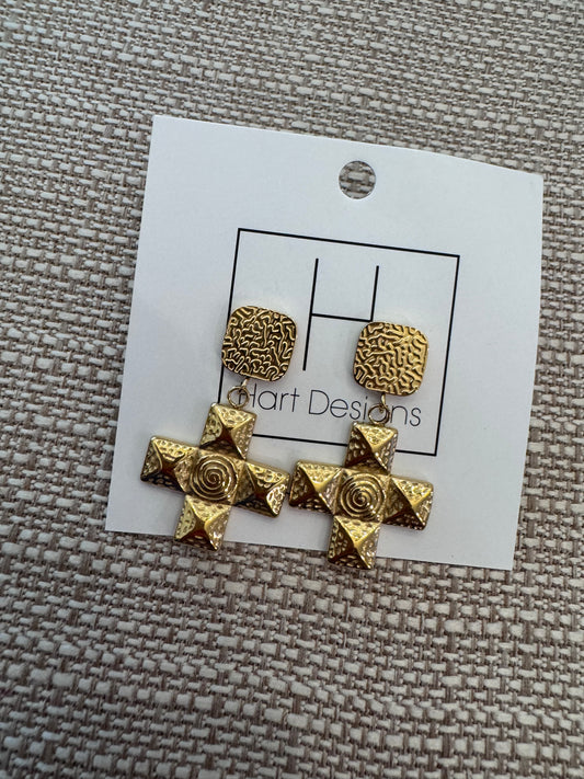Cross Earrings