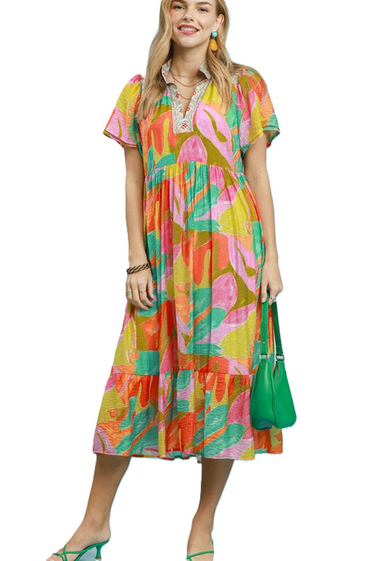 Sunset Palms Midi