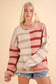 Comfy Stripes Knit Sweater