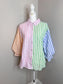 Pastel Stripe Button Up Shirt