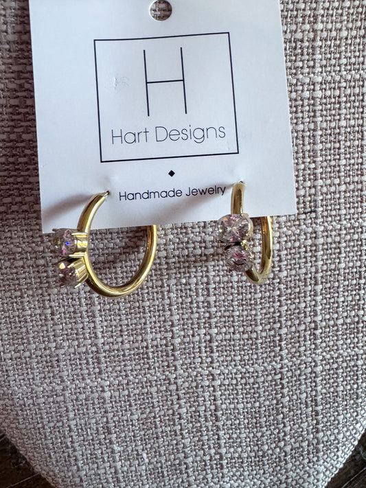 Soft Spark Luxe Hoops