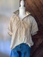 Olive Striped Top