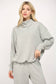Modal Cowl Neck Sweatshirt