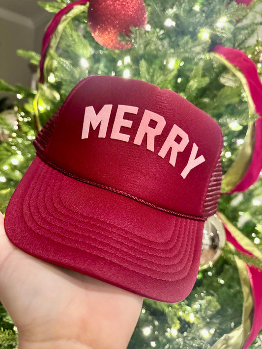 Merry Trucker Hat