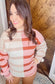 Comfy Stripes Knit Sweater