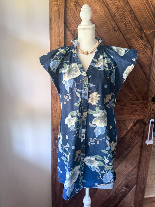 Denim Dreams Mini Dress