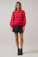 Maeverly Wavy Stripe Balloon Sleeve Sweater
