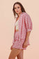 Gingham Shorts Set