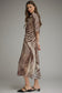 Zebra Midi Dress - Ships 11/7