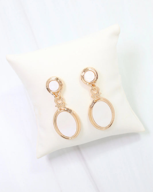 Brookfield Drop Earring Mother Of Pearl