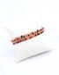 Lottie Beaded Bracelet Set Black Red