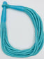 Slub 8-Strand Necklace (turquoise)