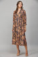 Seasons Change Floral Front Zip Dress