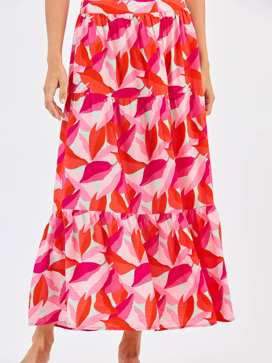 Nessa Skirt | Bali Bloom Pink