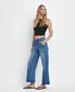 High Rise Double Cuffed Jeans
