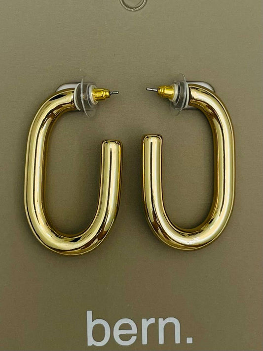 GOLDEN - Thick Long Hoop (gold)