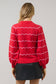 Maeverly Wavy Stripe Balloon Sleeve Sweater