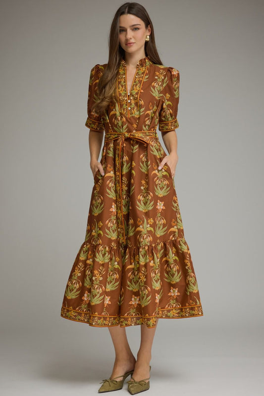 Golden Hour Floral Dress