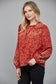 Brick Floral Top
