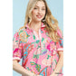 Pink Paisley Print Dress