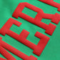 MERRY Puff Raised Letter Heavyweight Sweatshirt: IRISHGREEN